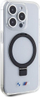 Maskë mbrojtëse BMW M Series, hardcase me unazë dhe MagSafe për iPhone 15 Pro, transparente