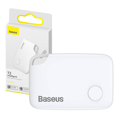 Gjetës çelësash Baseus T2 ZLFDQT2-02, Bluetooth, me varëse, i bardhë