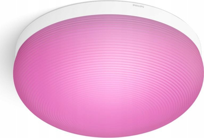 Plafon LED Philips Hue Flourish, 32.5W, Bluetooth, i bardhë