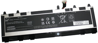 Bateri laptopi BTI 76Wh 6 Cell, kompatibile HP EliteBook 860 G9 G10, e zezë