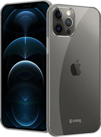 Kapak telefoni Crong Crystal Slim Cover për iPhone 12 Pro Max, i tejdukshëm