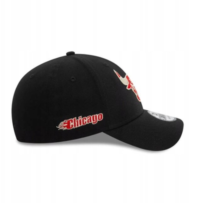 Kapele New Era 9FORTY Chicago Bulls Metallic, pambuk, e zezë