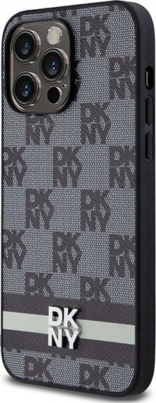Mbulesë telefoni DKNY, për iPhone 14 Pro Max, lëkurë PU, e zezë