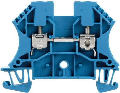 Klemë modulare Weidmuller WDU 4 BL, 4mm², 800V, blu