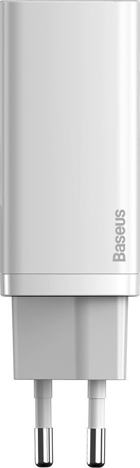 Adapter Baseus GaN2 Lite Fast PPS 65W USB, i bardhë