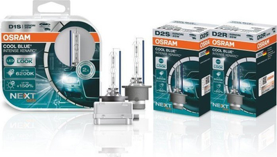 Llambë ksenon makine Osram XENARC COOL BLUE INTENSE Next Gen D1S, 35W, 6200K, e bardhë me nuancë blu