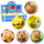 Top lodër Capybara Foam Bouncing Ball, 6.5 cm, shumëngjyrësh