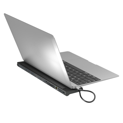 Docking station USB C J5create JCD542 N, me dy dalje HDMI 4K, Power Delivery 100W, gri me të zezë