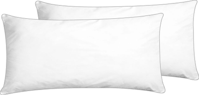Сет перници ПЕЛИСТЕР Јапара Памук Лоу, 40 x 80 cm, анти-алергиски, бел