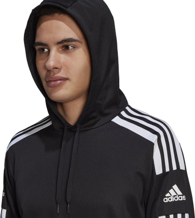 Bluzë me kapuç Adidas Squadra 21 Hoody M GK9548, meshkuj, poliester, e zezë