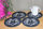 Nënshtrues tavoline Bertoni Round Table Mat, set 4 copë, 33 cm, nero