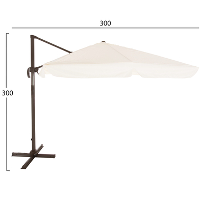 Çadër HM6025.01 3×3 m, gri