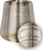 Mbajtës qirinjsh Home & Styling Collection, metal, 28 x 29 cm, ngjyrë ari