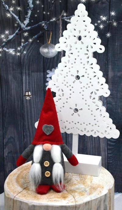 Dekorim Saska Garden Elf, 20 cm, shumëngjyrësh