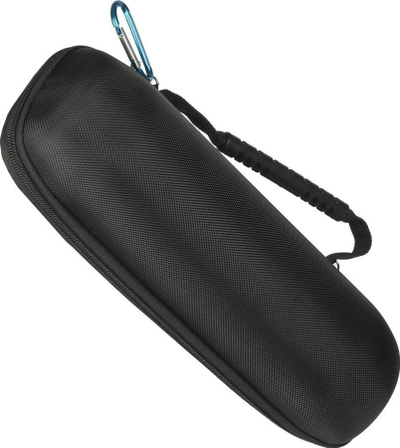 Kuti mbrojtëse për bokës JBL Charge 4 CH-402, me dorezë dhe rrip shpatulle, e zezë