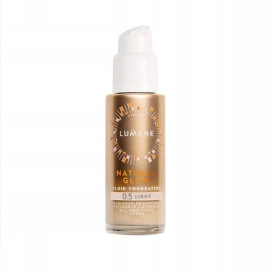 Fondatinë Lumene Natural Glow Brightening, SPF 20, 0.5 Light 30 ml, bezhë e çelët