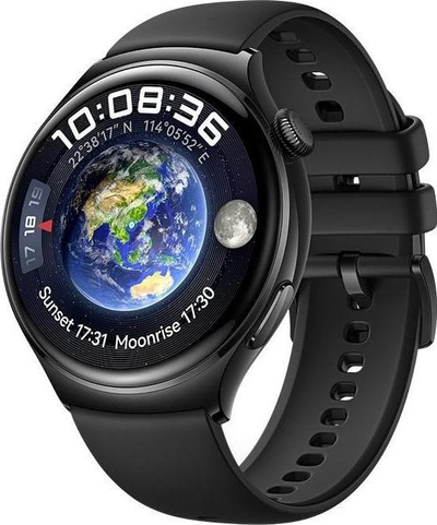 Ora e mençme Huawei Watch 4 Active, 46mm, eSIM, e zezë