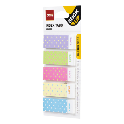 Postit DELI për ndarje index a64002 1/48