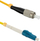 Kabllo fibër optike Qoltec Patchcord FC UPC në LC UPC, singlemode 9/125 G652D, 15m, e verdhë