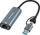 Adapter rrjeti Microconnect MC-USBACNET1G, USB C në RJ-45, Gigabit, i zi