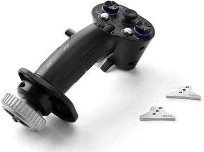 Dorezë joystick Thrustmaster SoL-R 3 AVA AddOn Grip, për simulator fluturimi, me ndriçim, e zezë