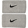 Byzylyk sportiv për kyç dore Nike Swoosh Doublewide NNN05078OS, set 2 copa, elastik, gri