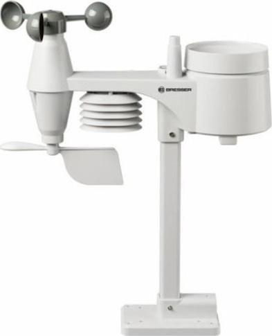 Stacion moti Bresser 5 në 1 Comfort, wireless, me ekran, gri