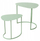 Set tavolinash kafe Boltze Home Jerry, metal, 45 x 30 cm, jeshile