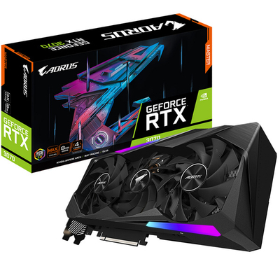 Kartelë grafike Gigabyte AORUS GeForce RTX 3070 MASTER 8G (rev. 2.0) NVIDIA 8 GB GDDR6