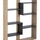 Raft Marceline 100×21×124,5 cm (HM8772.02), gri