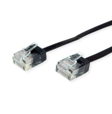 Kabllo rrjeti Roline 21.15.2192, CAT6a U/UTP, 1.5m, e zezë