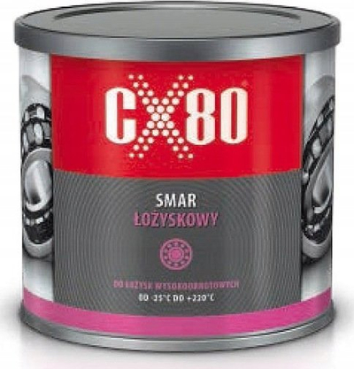 Yndyrë industriale CX80 Grease, për kushineta me shpejtësi t’lartë, deri 220°C, 500g