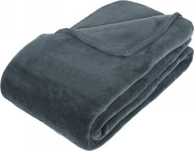 Batanie Atmosphera Soft Warm Blanket Throw, mikrofibër, 180x230 cm, gri e errët