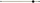 Applik murale LED Activejet AJE HILTON, 9W, 450lm, e zezë