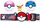 Set lodrash Pokemon Clip N Go Belt, me figurinë Eevee 5cm, me 2 Poké Balls, me shumë ngjyra