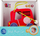 Lodër edukative BamBam Vehicle Maze Fire Brigade, makinë zjarrfikëse, mekanizëm tërheq prapa, e kuqe