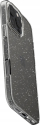 Kapak telefoni Spigen Liquid Crystal Glitter për iPhone 16 Pro, Crystal Quartz, transparent