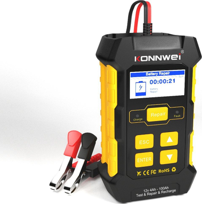 Tester baterie Konnwei KW510, 12V, multifunksional, i zi