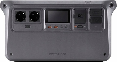 Stacion portativ energjie DJI Power 1000, 1024Wh LiFePO4, 2600W, gri