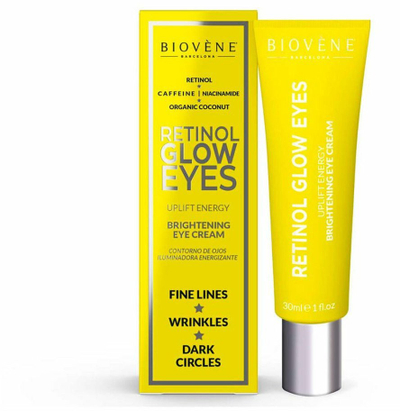 Krem sysh Biovène Retinol Glow Eyes, kundër rrudhave, 30 ml