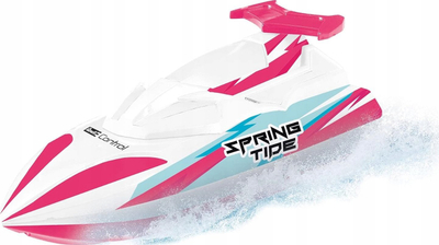 Varkë me telekomandë Revell Spring Tide, 2 motorë elektrikë, 2 kanale GHz, rozë