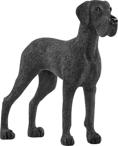 Фигура играчка Schleich Farm World куче Great Dane, големо, црно