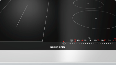 Plan gatimi me induksion Siemens ED675FSB5E, 60cm, me touch, i zi