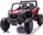 Makina elektrike për kalamaj UTV MX Red Spider, me pult, me amortizatorë, e kuqe