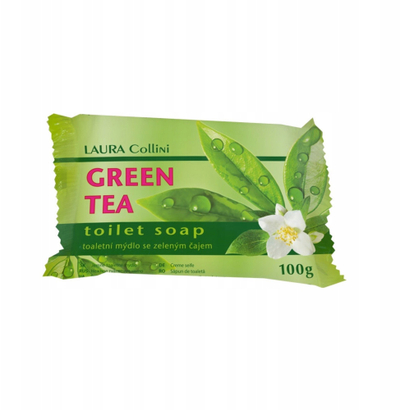 Sapun duarsh Laura Collini Green Tea, 100g, i gjelbër