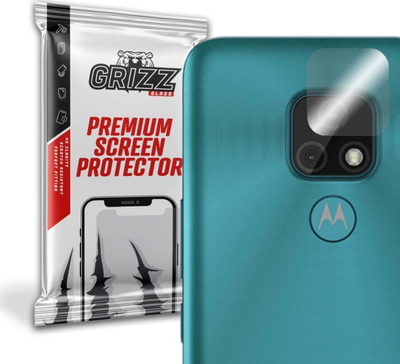 Xham hibrid për kamerë GrizzGlass Motorola Moto E7, mbrojtës lente, 2 copa, transparent