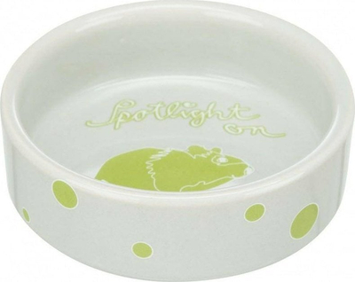 Tas për hamster Trixie, qeramik, 90 ml, 8 cm, shumëngjyrësh