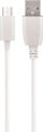 Kabllo Micro USB Maxlife Nemo, 1m, 3A, e bardhë