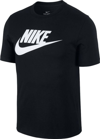 Bluzë Nike NSW Tee Icon Futura M AR5004 010, pambuk, e zezë