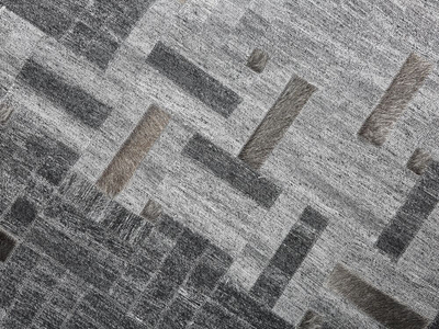 Tapet DARA Grey, 140 x 200 cm, viskozë, gri